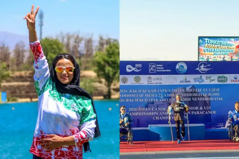 درخشش قایقرانی ایران در آسیا؛ 2 طلا و رسیدن به 20 مدال