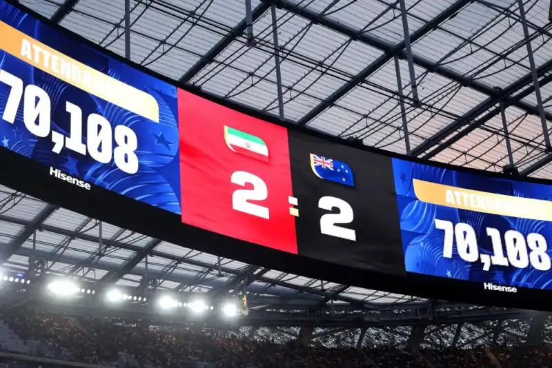 ایران 2 –2 نیوزیلند؛توقف ایران درشروع جام جهانی؛شب درخشان رضاییان بی‌ثمر ماند+ فیلم گل ها
