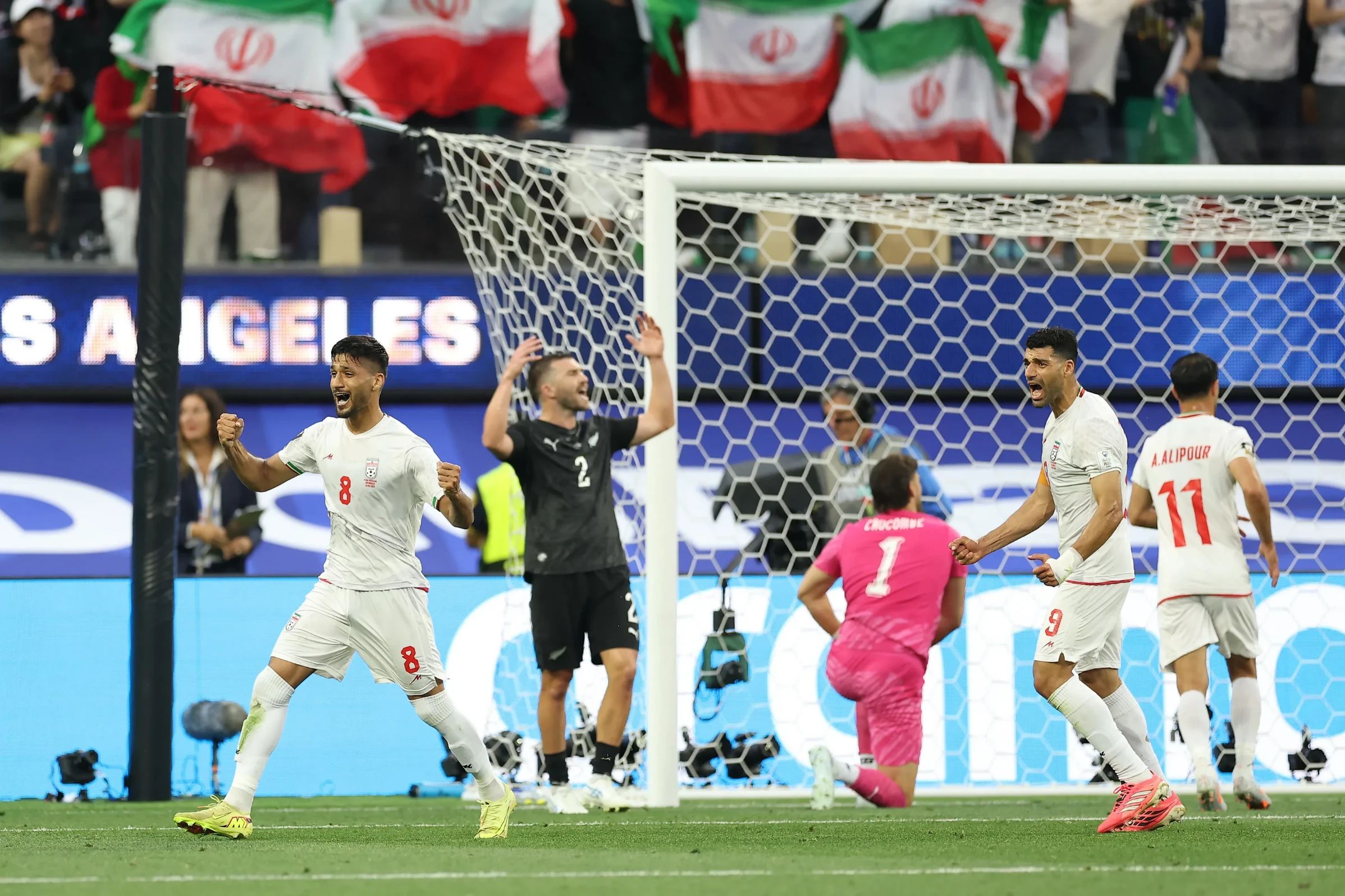 گزارش تصویری| دیدار تیم‌های ملی فوتبال ایران و نیوزلند در جام جهانی 2026