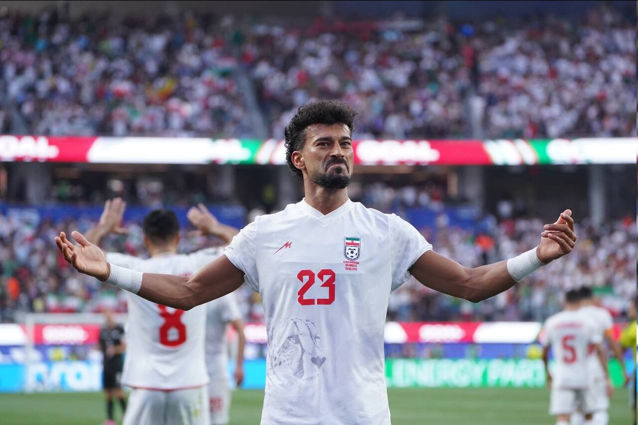 Iranian football star named man of match against New Zealand