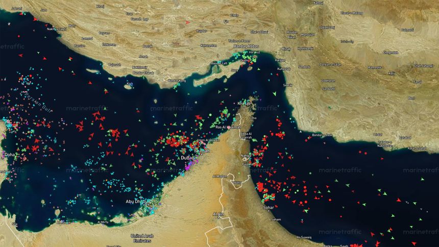 Strait of Hormuz closed