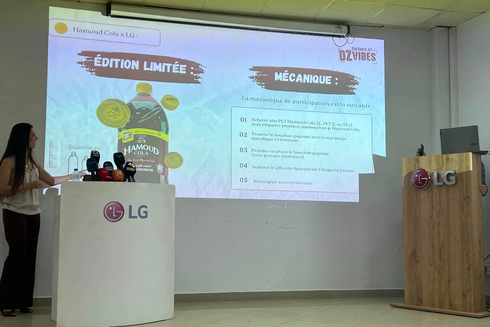 LG الجزائر وحمود بوعلام تطلقان "Partners of DZ Vibes" في شراكة تجمع الأصالة بالابتكار