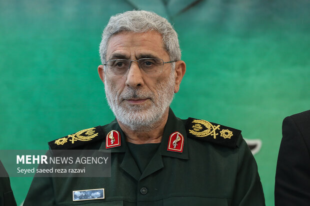 Qaani warns Israeli forces over presence in Lebanon