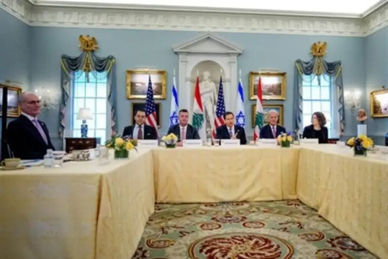 آغاز دور پنجم مذاکرات لبنان و اسرائیل در واشنگتن