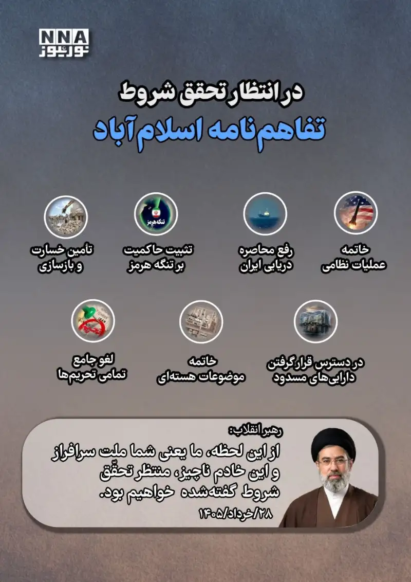 نوراینفو |در انتظار تحقق شروط تفاهم نامه اسلام آباد