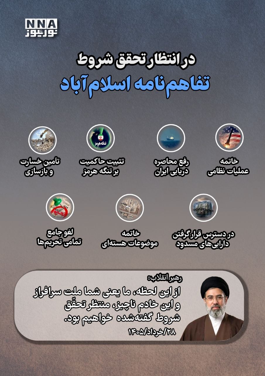 نوراینفو |در انتظار تحقق شروط تفاهم نامه اسلام آباد