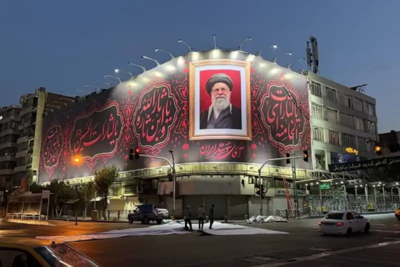 دیوارنگاره «آقای شهید ایران» رونمایی شد