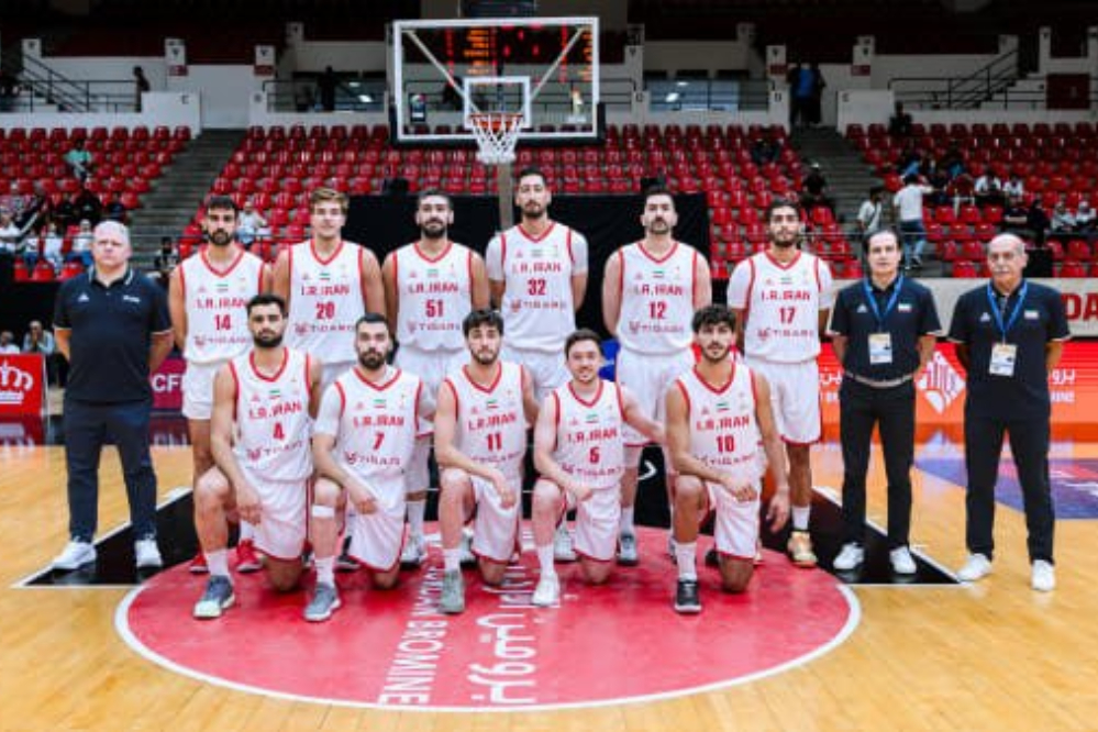 پیروزی قاطع بسکتبال ایران مقابل اردن