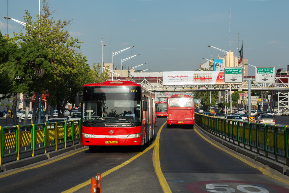 آماده‌باش کامل خطوط BRT تهران برای مراسم وداع با رهبر شهید