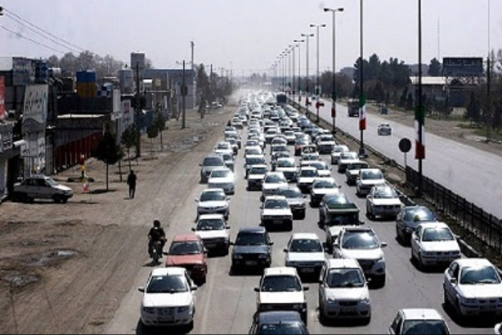 ترافیک پرحجم و روان در ورودی‌های مشهد