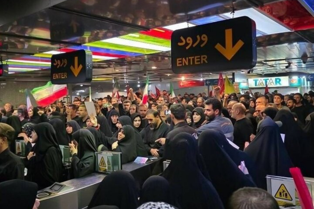 ثبت رکورد جدید در متروی تهران؛ 23 میلیون سفر طی سه روز مراسم تشییع