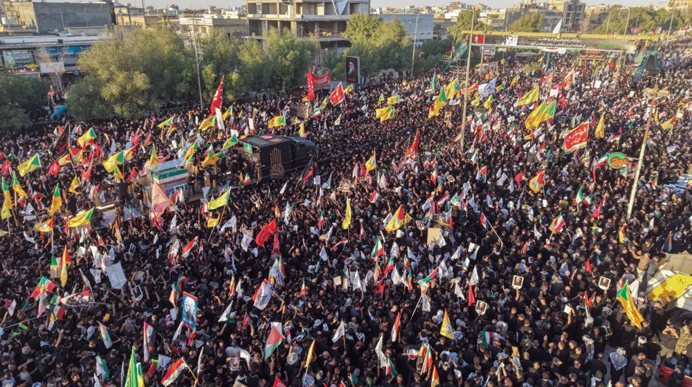 Millions join funeral procession for martyred Leader in Iraq’s Najaf