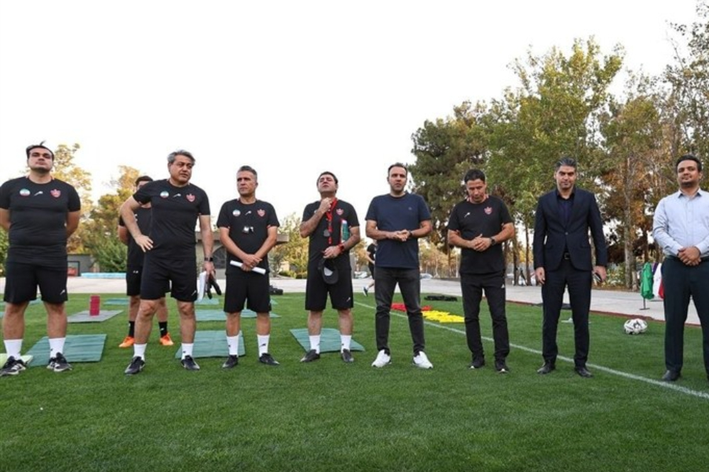 تارتار نخستین جلسه تمرینی پرسپولیس را  با نفرات جدید برگزار کرد