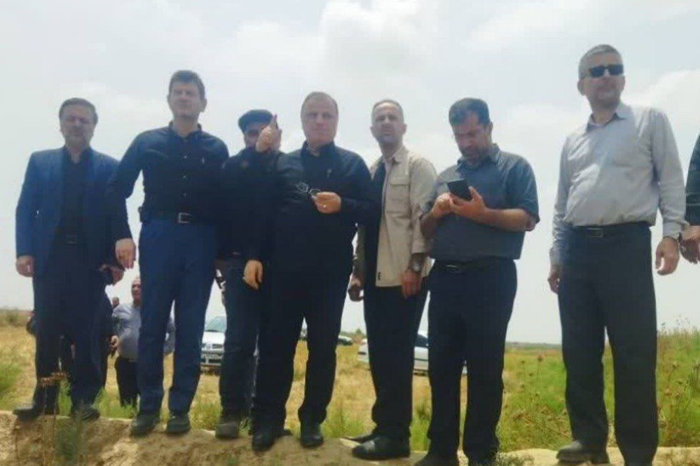 بازسازی فوری پل  آق قلا پس از حمله امریکا