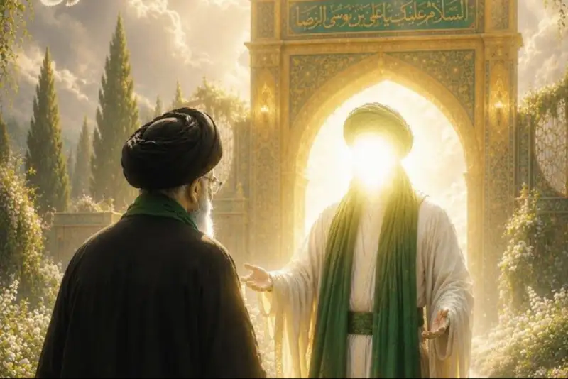 پایان بدرقه تاریخی؛ آرامش ابدی رهبر شهید در جوار حرم رضوی