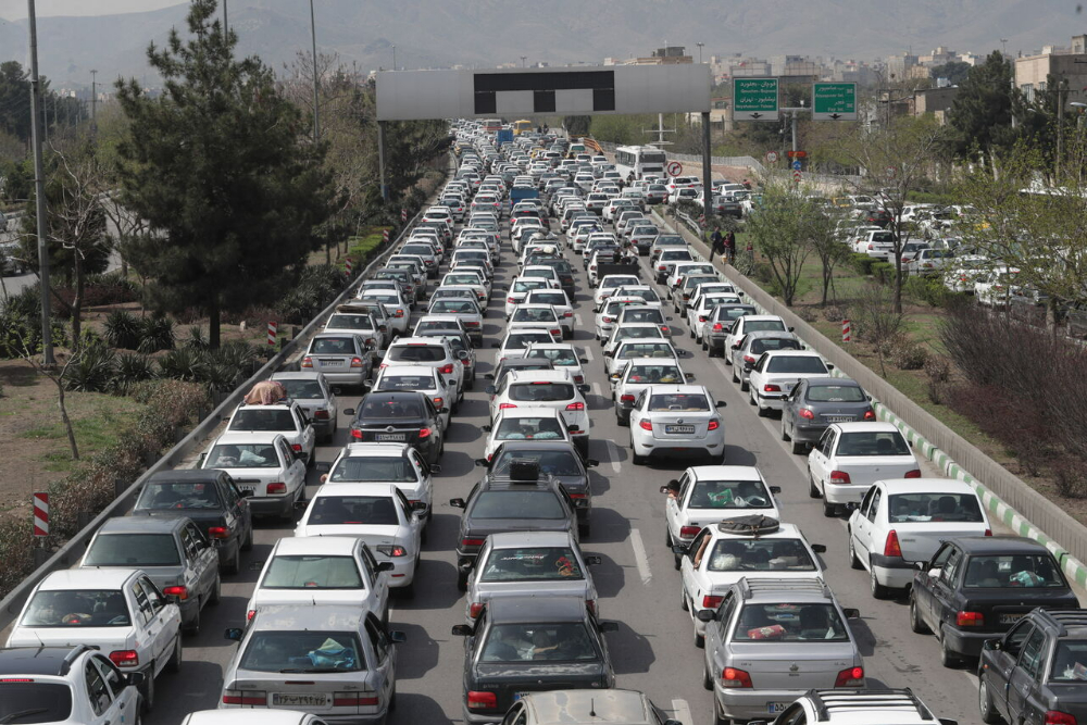 ترافیک سنگین صبحگاهی در 3 مسیر ورودی تهران