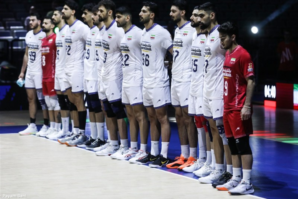 ترکیب نهایی والیبال ایران مقابل اسلوونی اعلام شد