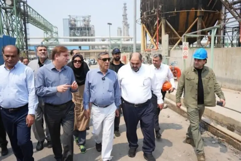 قائم‌پناه: عملیات بازسازی پتروشیمی جم آغاز شد