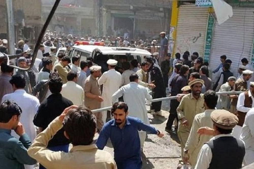 حمله انتحاری خونین در پاکستان
