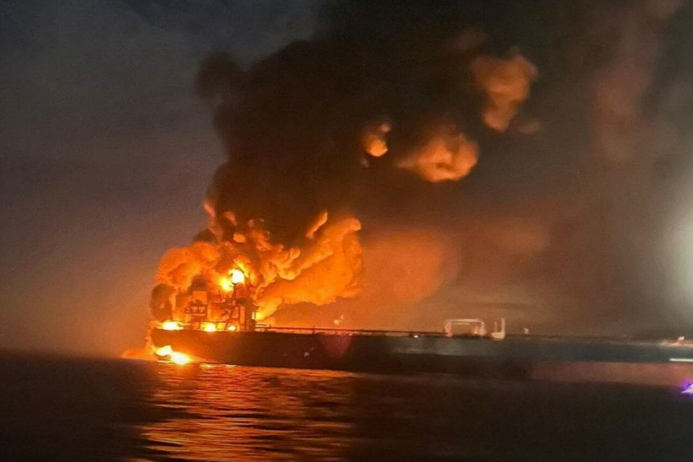 حادثه دریایی در تنگه هرمز