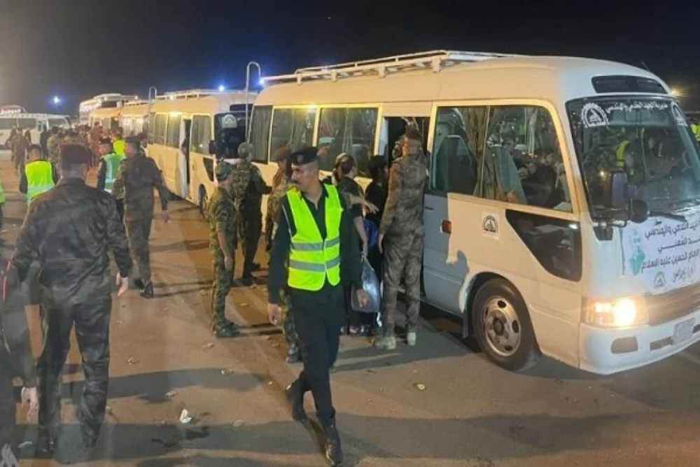 حشد الشعبی؛ امنیت و حمل‌ونقل زائران اربعین تا خروج آخرین زائر ادامه دارد