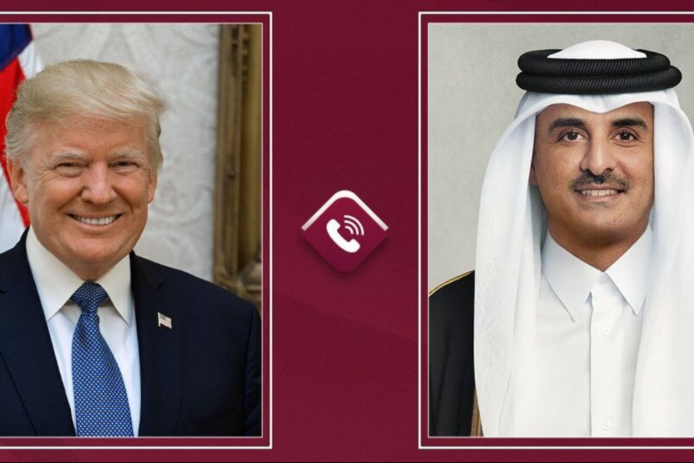 جزئیات گفت وگوی ترامپ و امیر قطر با محوریت تنگه هرمز و مذاکرات ایران