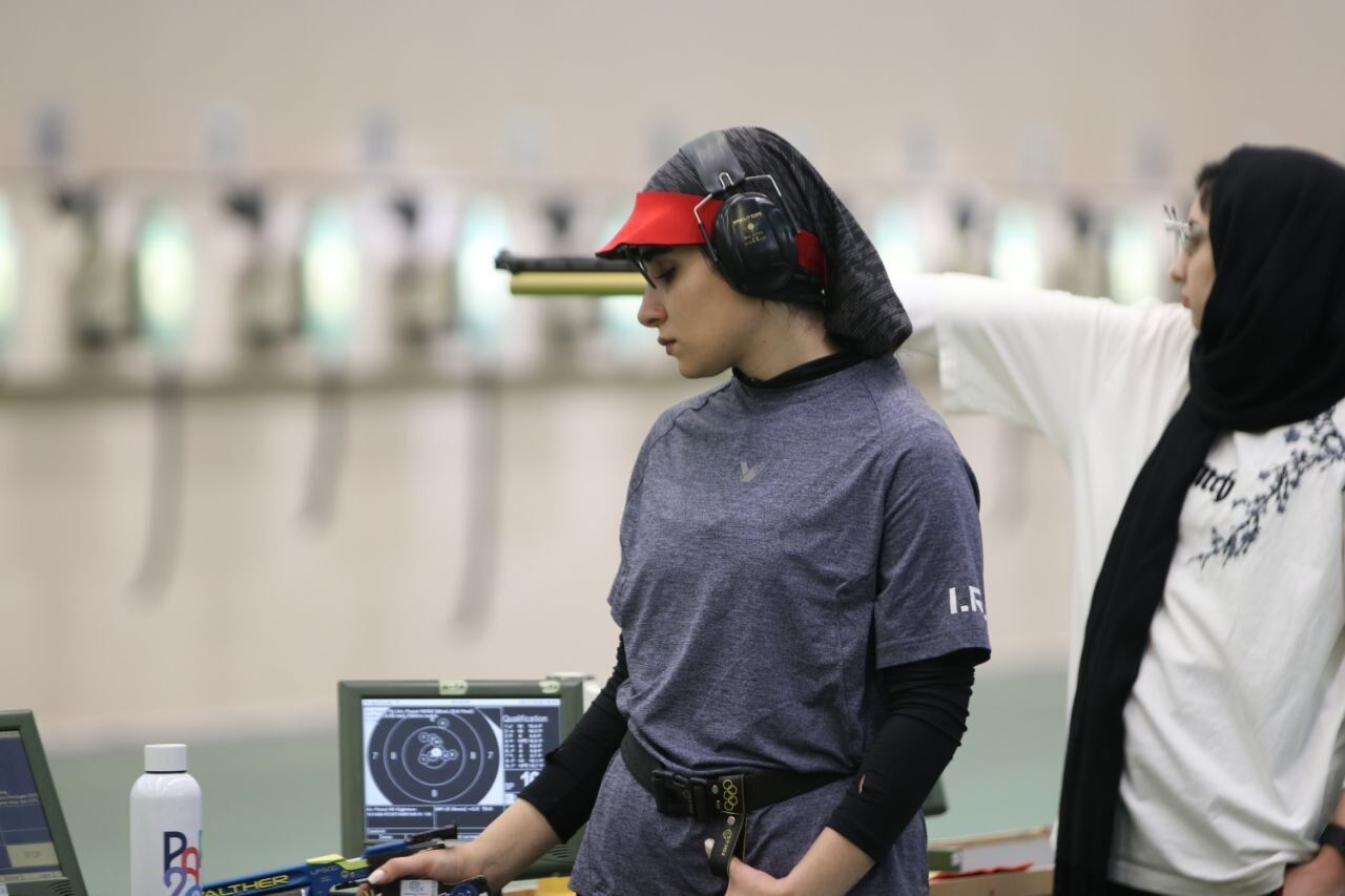 Iran’s Rostamian climbs to fifth spot in world shooting ranking