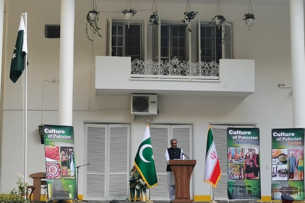 جشن روز استقلال پاکستان در تهران با حضور سفیر پاکستان برگزار شد
