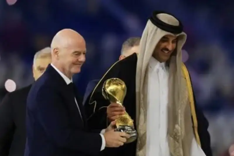 قطر به خاطر اینفانتینو با AFC در افتاد