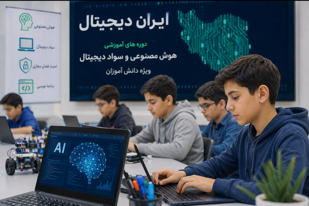 4 میلیون دانش‌آموز در مسیر یادگیری هوش مصنوعی و برنامه‌نویسی