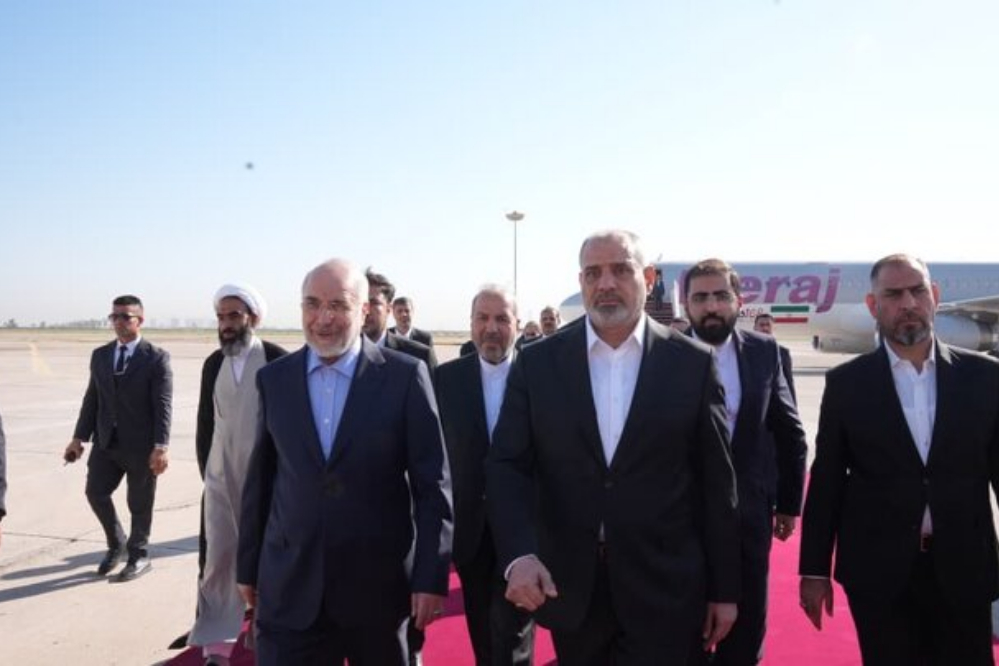 رئیس مجلس وارد بغداد شد