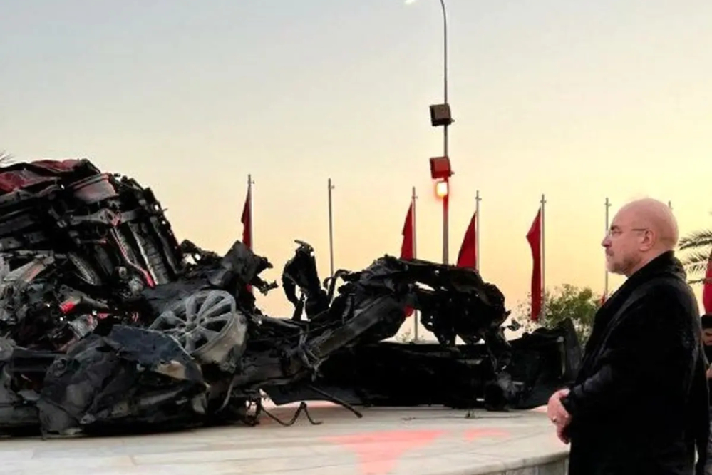 قالیباف در محل شهادت حاج قاسم: دخالت بیگانگان در معادلات منطقه به سرعت در حال کاهش است