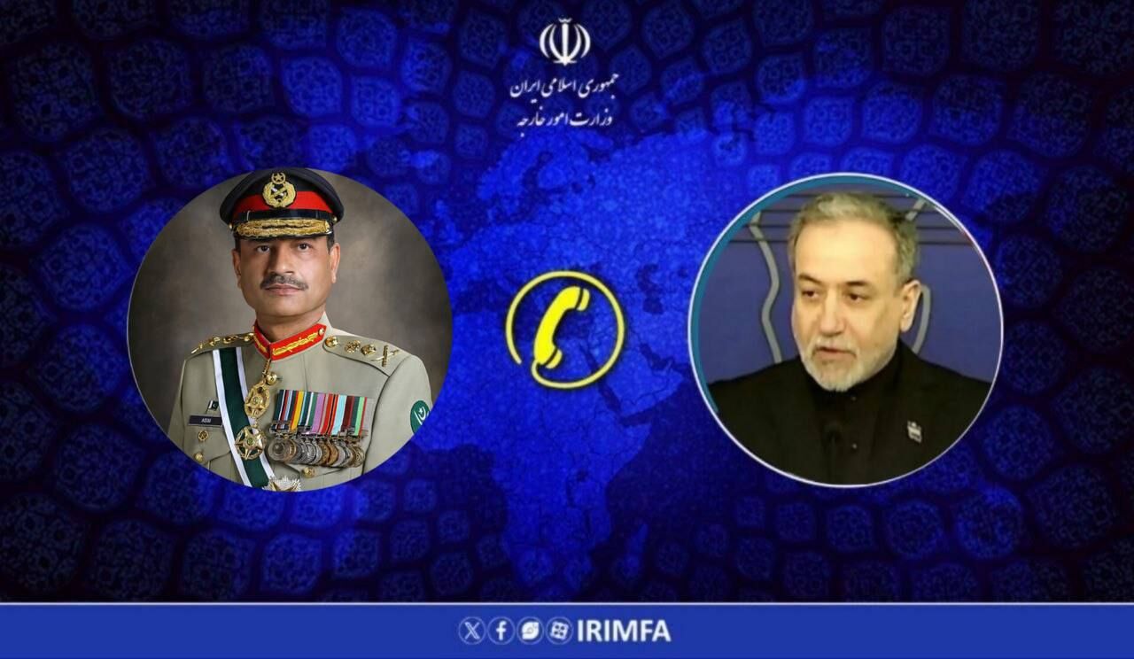عراقجي يجري مباحثات مع قائد الجيش الباكستاني ونظيره المصري