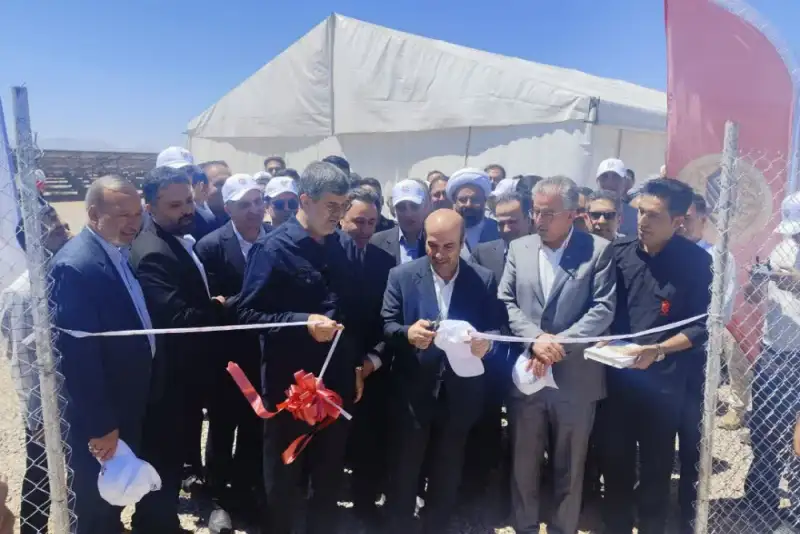 نیروگاه خورشیدی 80 مگاواتی در یزد افتتاح شد