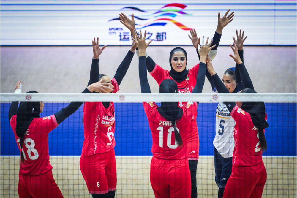 صعود مقتدرانه دختران ایران به جمع 8 تیم آسیا