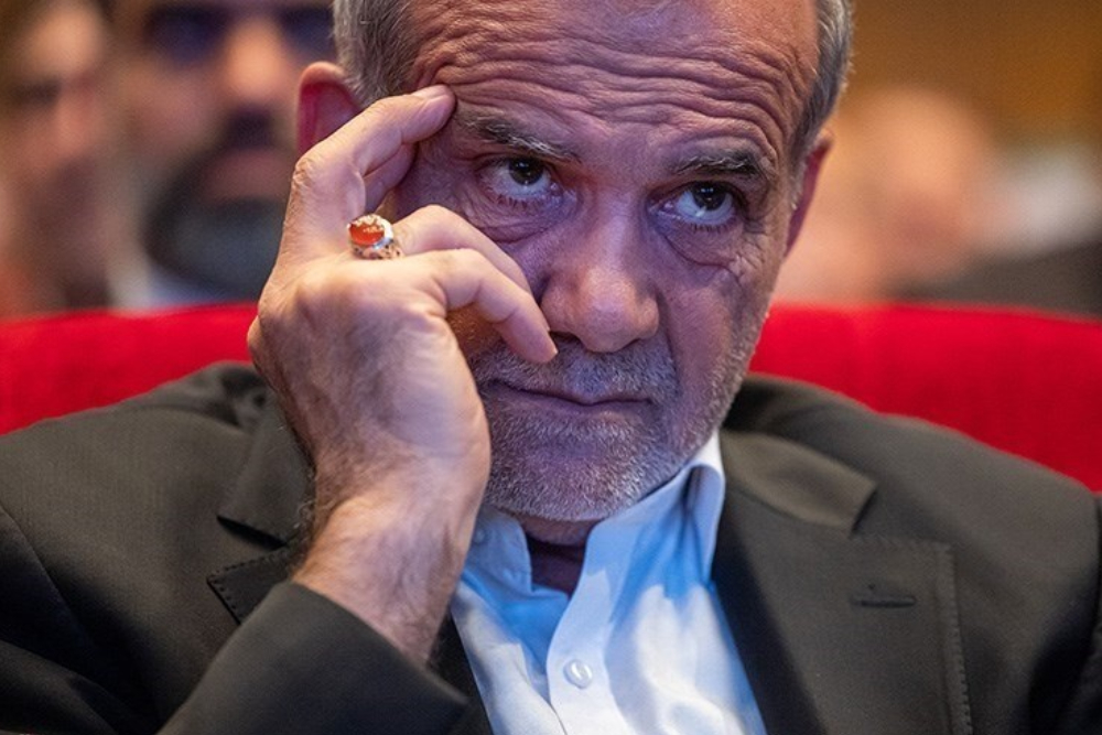 What is the Iranian president’s strategy in the economic war?