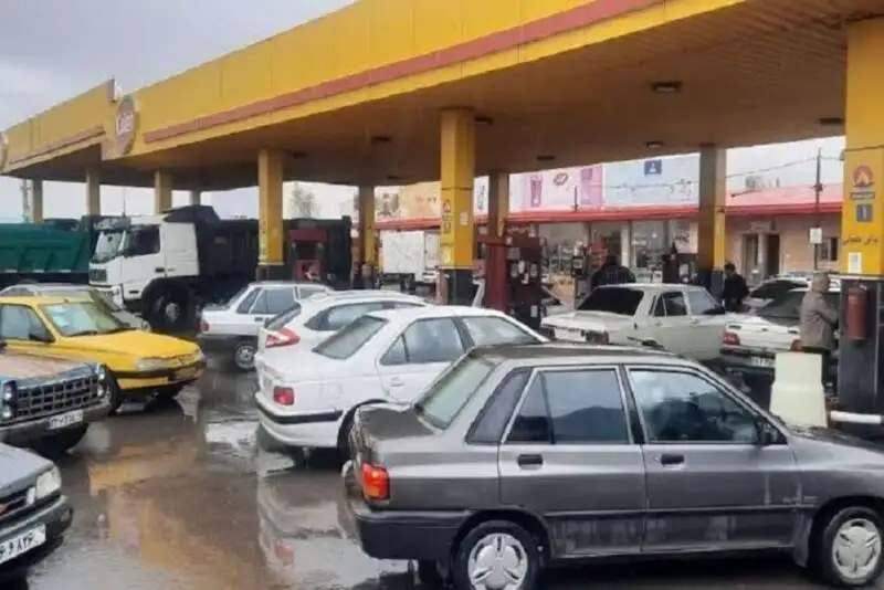 صف‌های بنزین در جنوب کرمان شکست