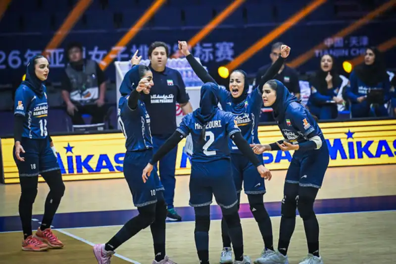زنان والیبال ایران در جمع بزرگان آسیا