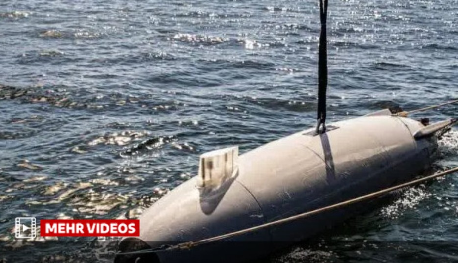 Iran releases first footage of captured US submarine drone