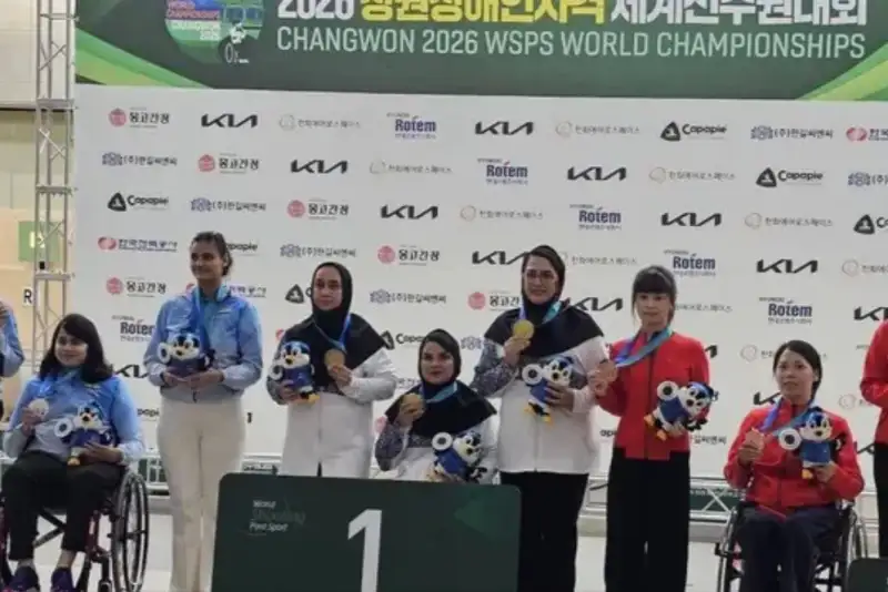 قهرمانی فائزه احمدی در پاراتیراندازی قهرمانی جهان 2026