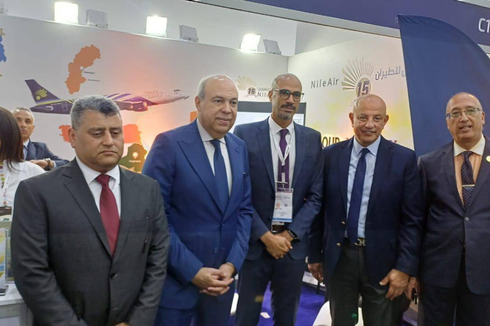 النيل للطيران تستعرض خططها التوسعية وتُبرم اتفاقيات استراتيجية في معرض العلمين الدولي للطيران 2026