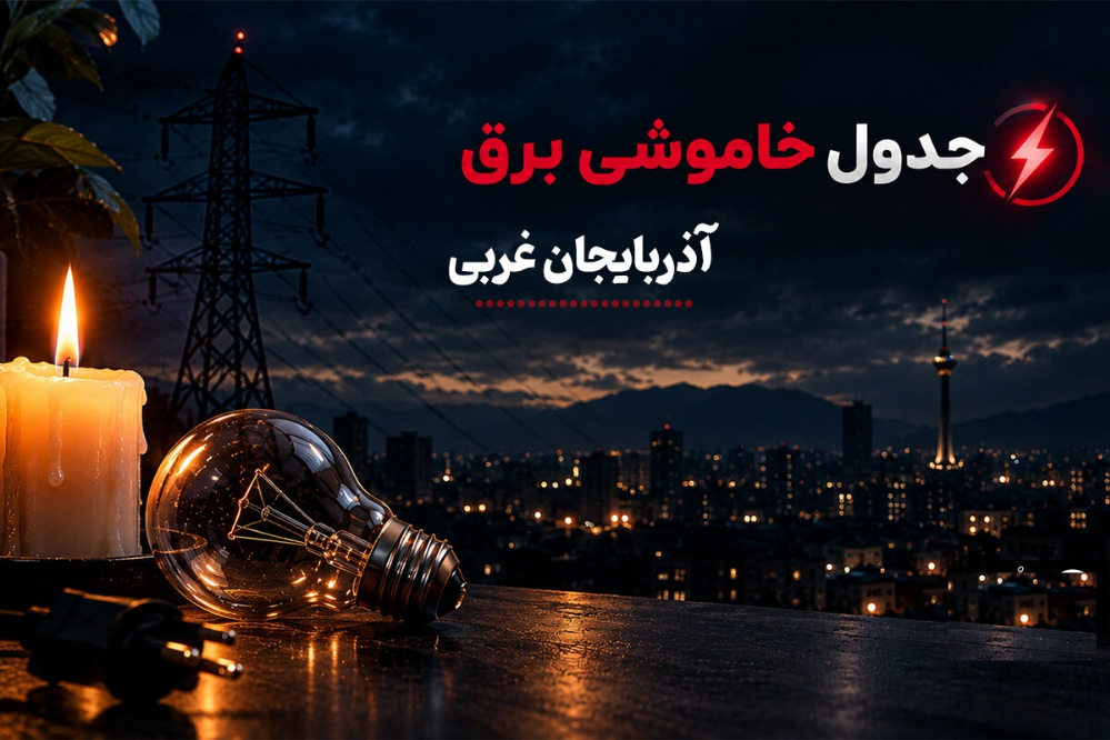 قطعی برق آذربایجان غربی فردا دوشنبه 23 شهریور؛ برنامه خاموشی ارومیه، مهاباد و ماکو