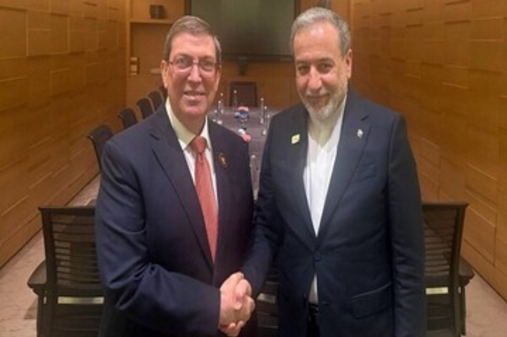 פגישה בין שרי החוץ של איראן וקובה בניו דלהי