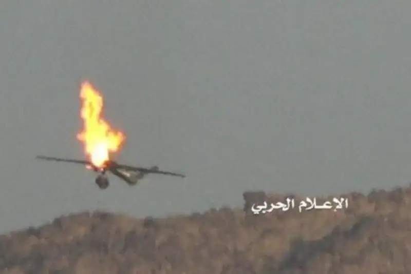 ارتش یمن: یک پهپاد سعودی RQ-20 سرنگون شد