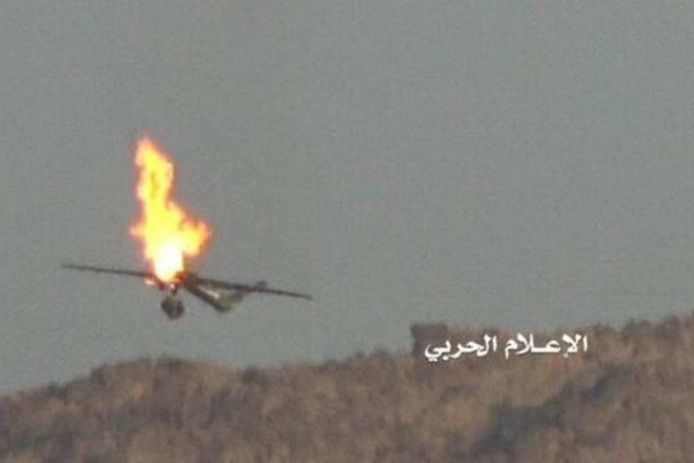 ارتش یمن: یک پهپاد سعودی RQ-20 سرنگون شد