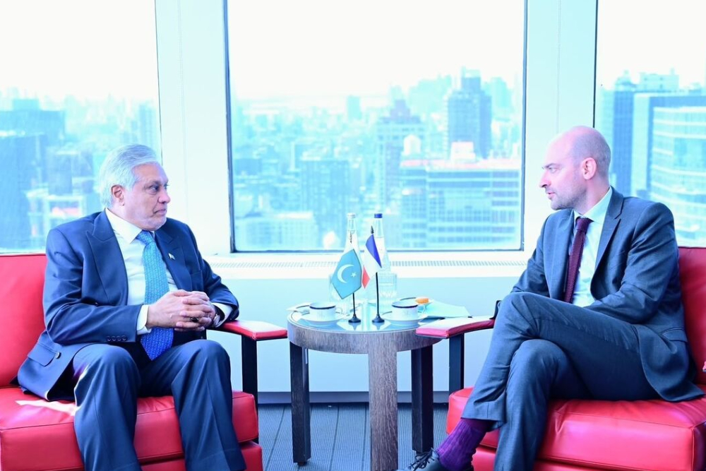 رایزنی وزیران خارجه پاکستان و فرانسه در نیویورک؛ محوریت ایران و فلسطین
