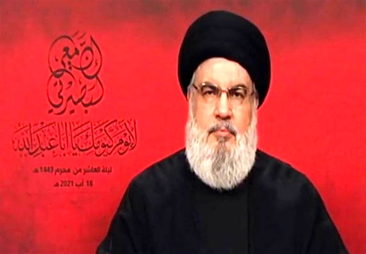 سیدحسن نصرالله: کشتی حامل سوخت از ایران عازم بیروت است/ما اهل شهادتیم و مقدسات خود را رها نمی‌کنیم