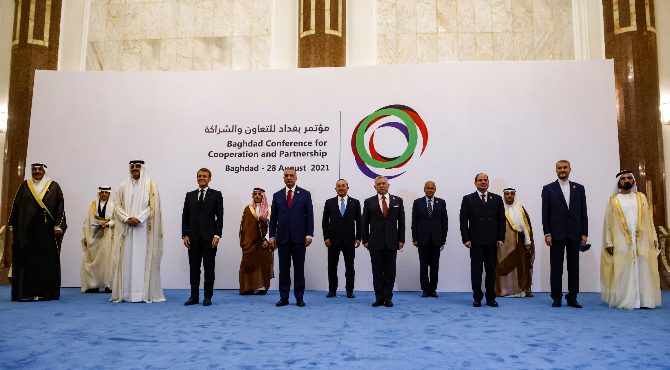 عبداللهيان من منبر قمّة بغداد: ايران تدعم امن العراق واستقلاله ووحدة أراضيه