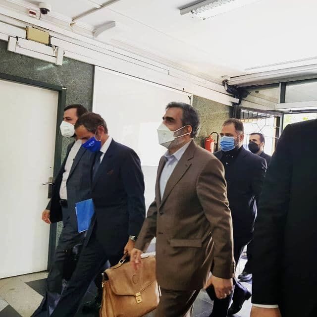 غروسي يلتقي رئيس منظمة الطاقة الذرية الايرانية