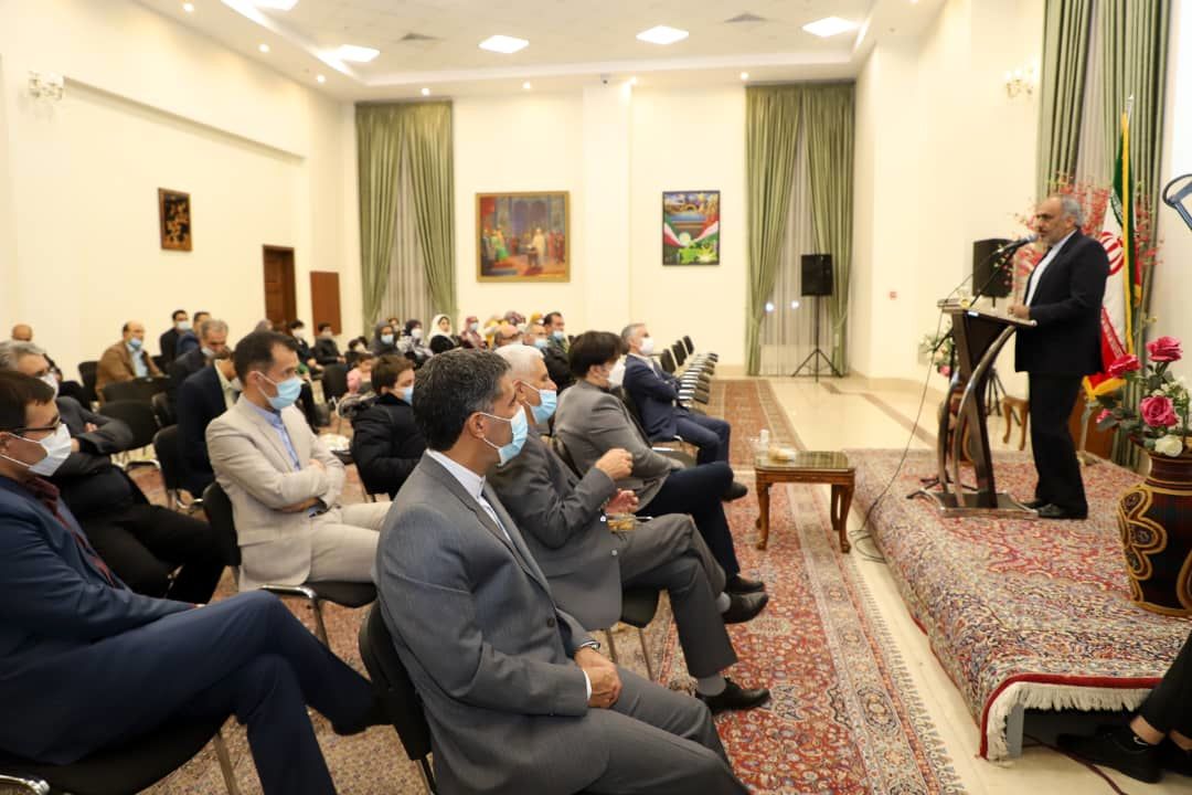 جشن میلاد پیامبر در سفارت ایران در دوشنبه
